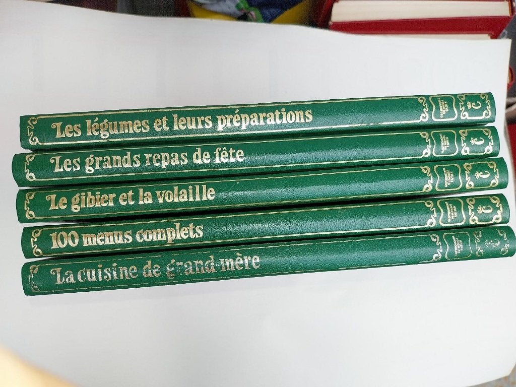 Cuisine - 5 volumes - Gastronomie du monde entier, Enlèvement, Utilisé, Autre, Autres types