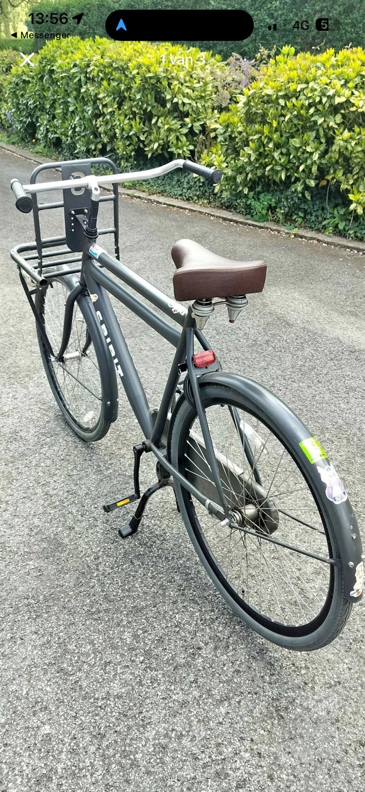 Heren fiets, Enlèvement, Comme neuf