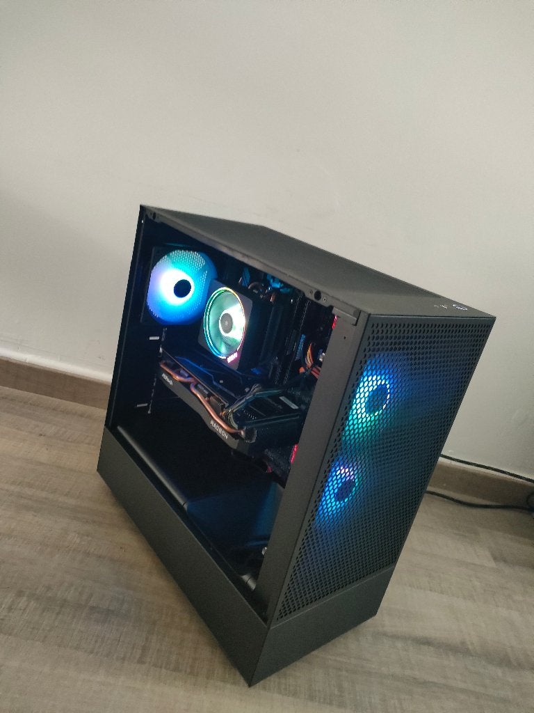 Game Pc AMD Ryzen 7+RX 6700XT 12 GB+32 RAM+512 GB SD+500 HDD, Ophalen, 32 GB, Zo goed als nieuw, Gaming