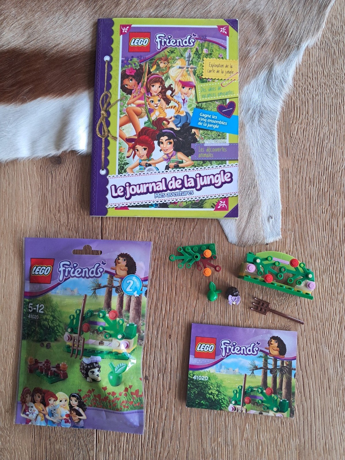 Lego 2x sets en boekje, Enlèvement, Comme neuf, Ensemble complet, Lego