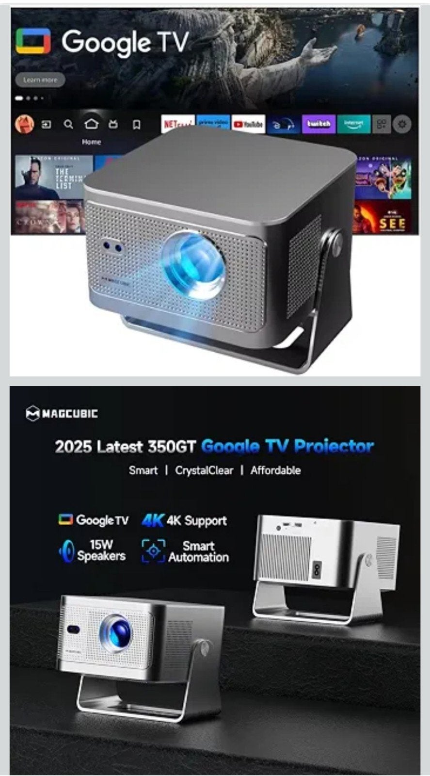 projecteur home cinéma, Enlèvement
