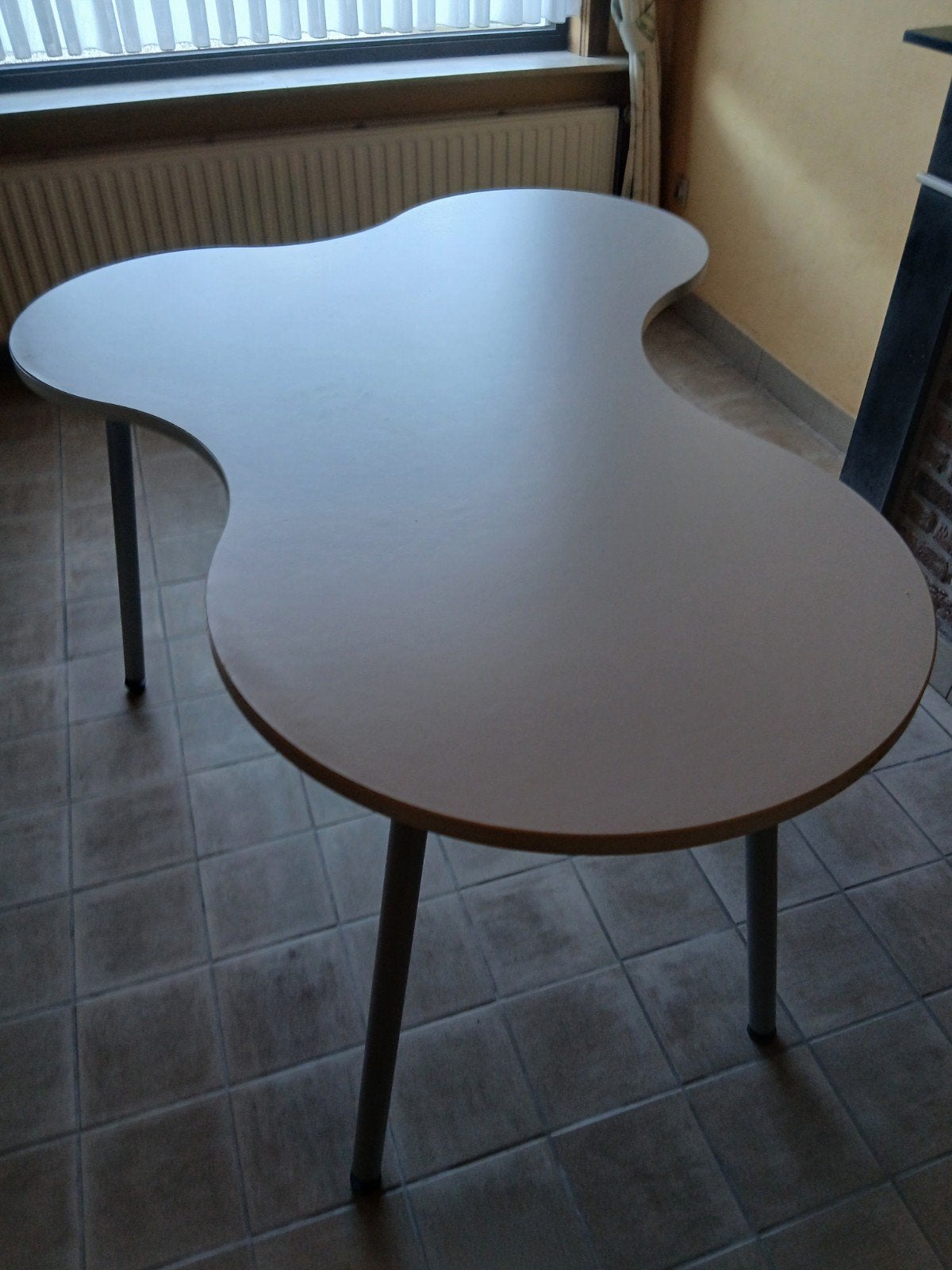 design tafel, Ophalen