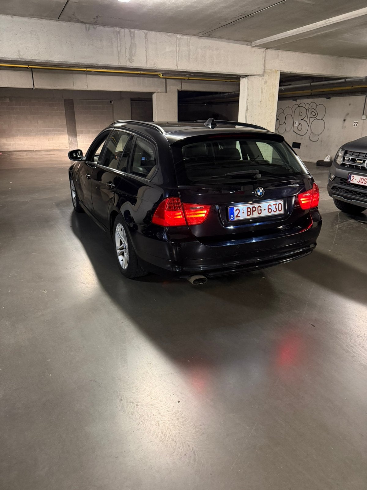 Bmw 320d euro 5 automaat 2011 184pk, Auto's, Automaat, Euro 5, Achterwielaandrijving, Zwart