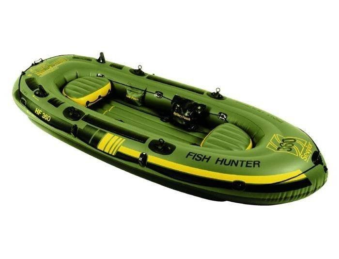 Opblaasboot Sevylor fishuntet 360, Watersport en Boten, Roeiboten, Ophalen, Overige materialen, Gebruikt, Geschikt voor motor