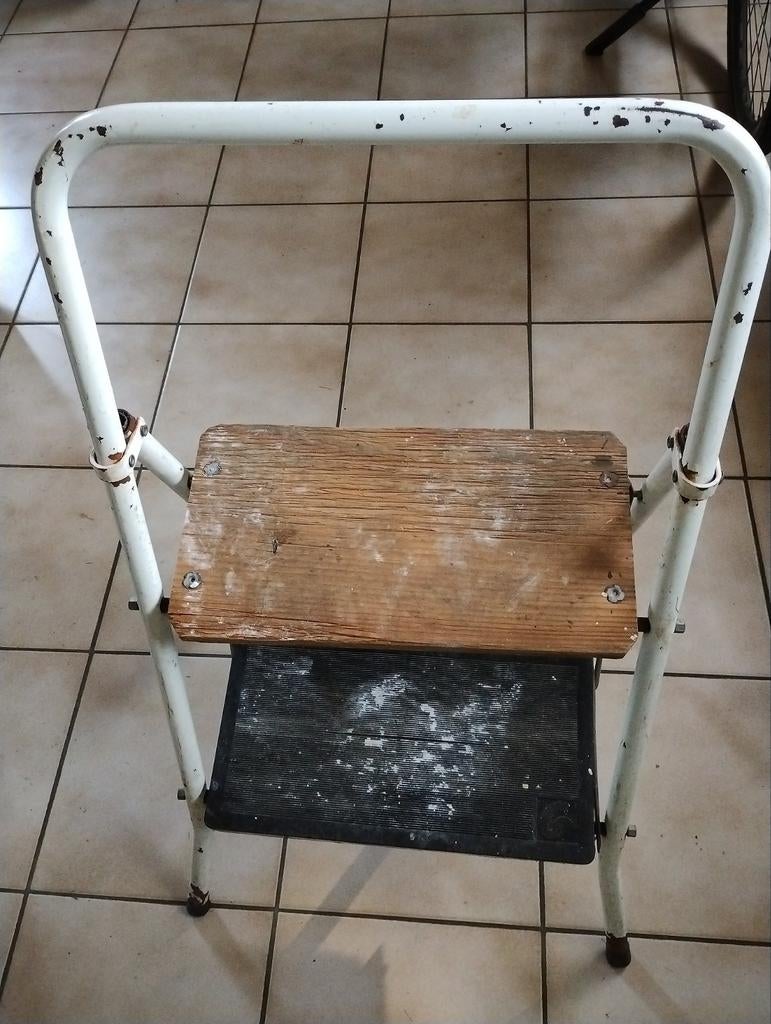 Trapladdertje 2 treden, Doe-het-zelf en Bouw, Ladders en Trappen, Ophalen