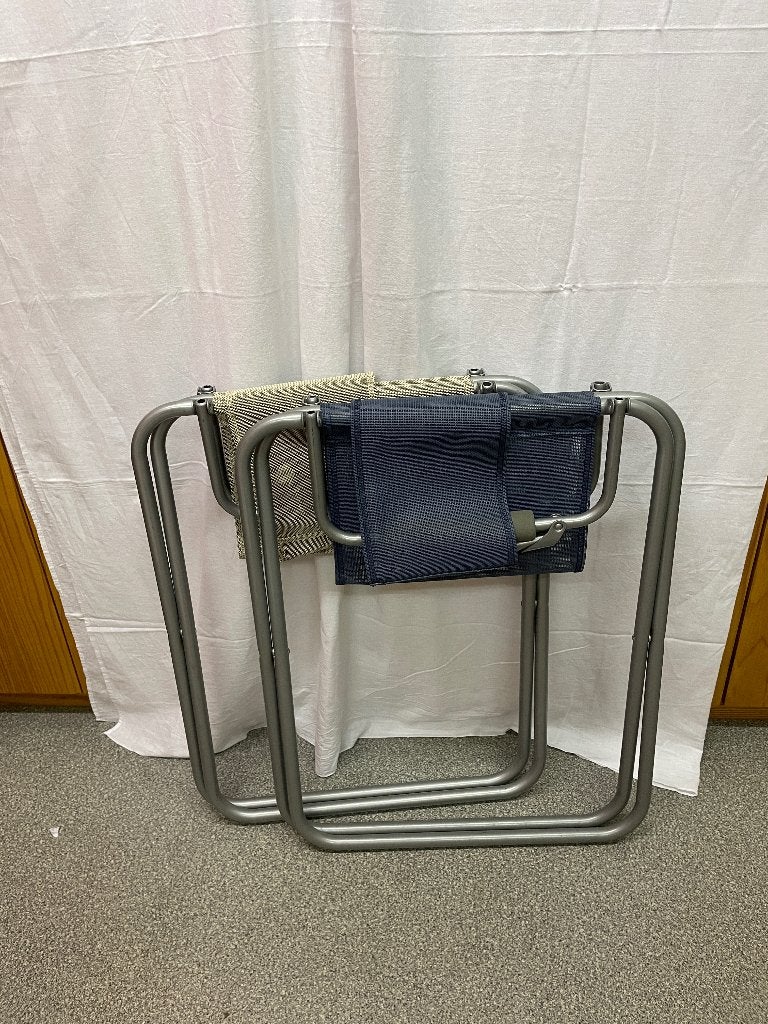 2 lafuma stoelen stoel kamperen mobil home caravan, Ophalen, Zo goed als nieuw, Overige materialen, Inklapbaar