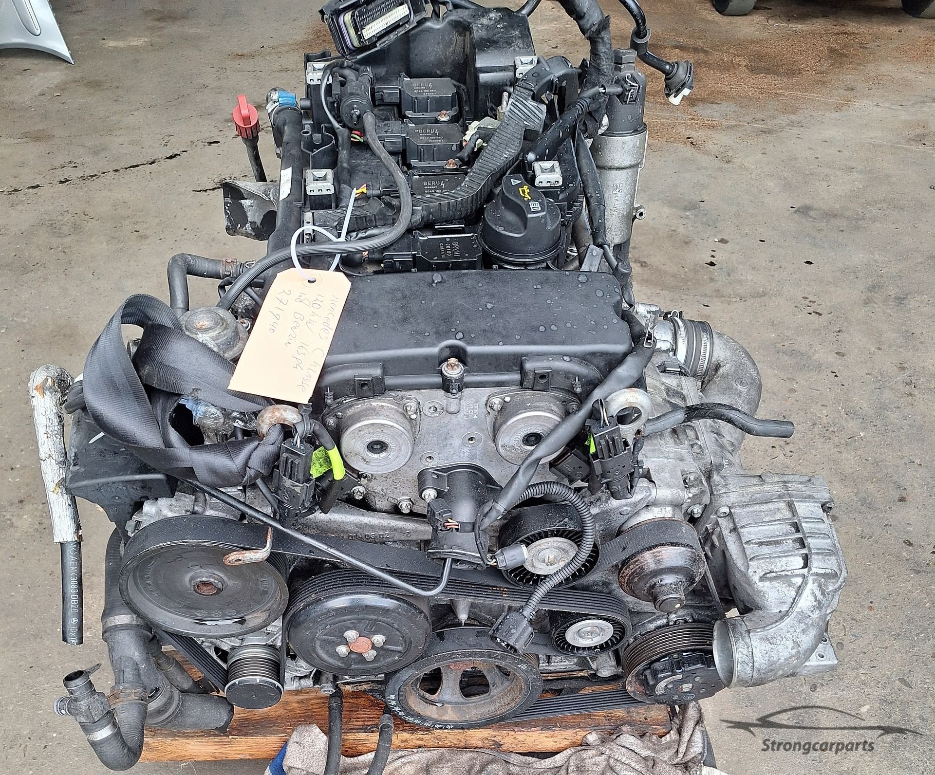 271940 Motor Mercedes C klasse 1.8 benzine 163pk compleet, Gebruikt, -, Ophalen of Verzenden, -