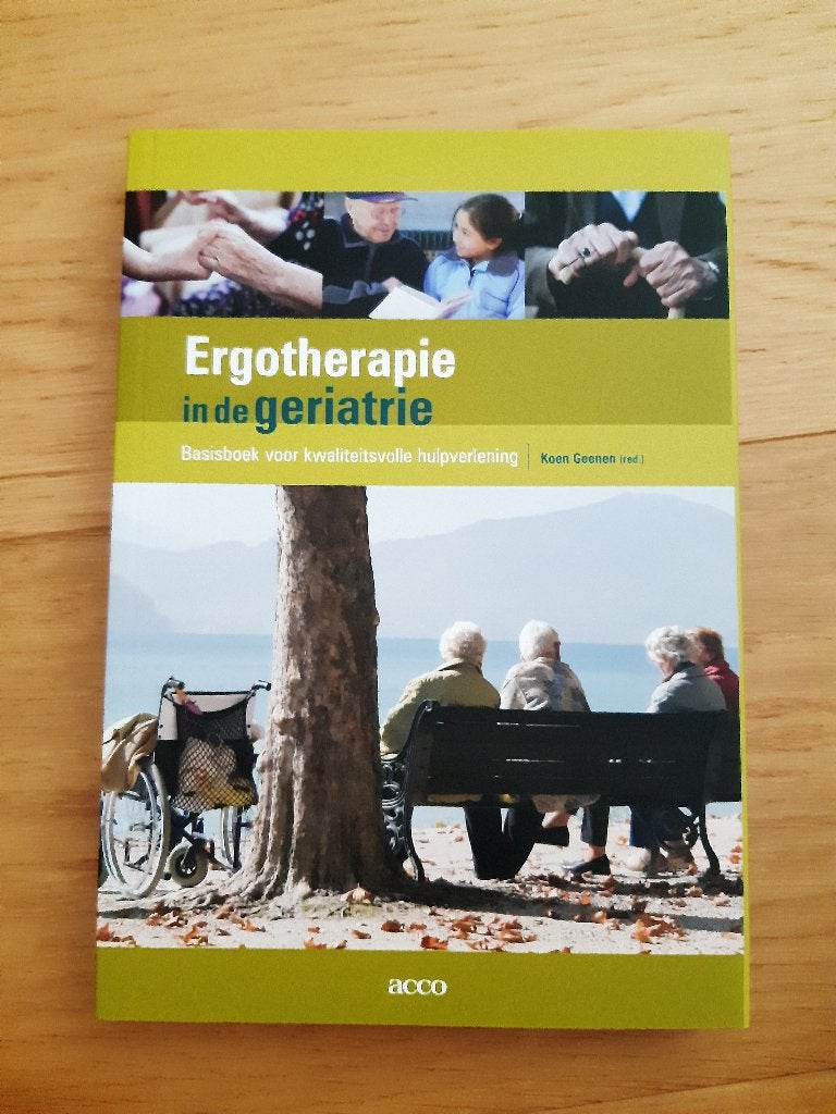 Ergotherapie in de geriatrie, Boeken, Studieboeken en Cursussen, Ophalen, Nieuw, Acco, Hogeschool