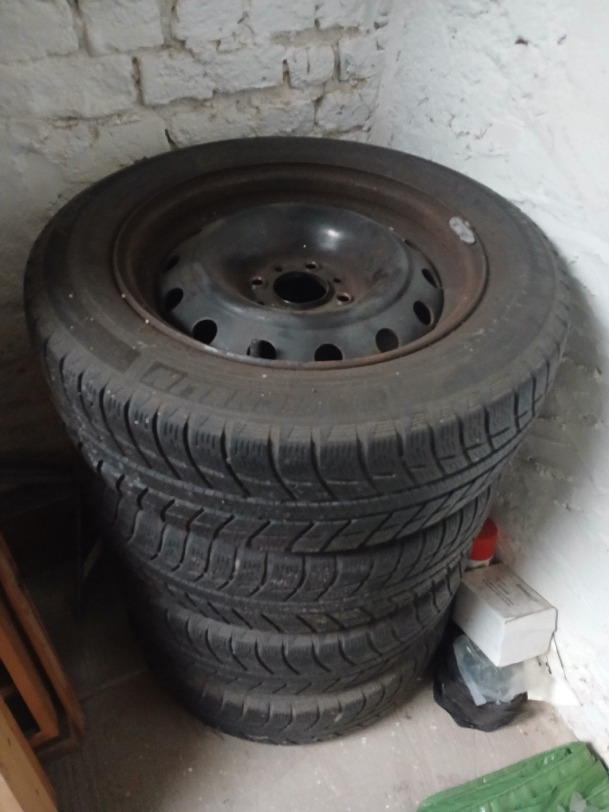 jantes en acier citroen peugeot R15 4x108, Autos : Pièces & Accessoires, Enlèvement, 15 pouces, Pneus hiver, Jante(s)