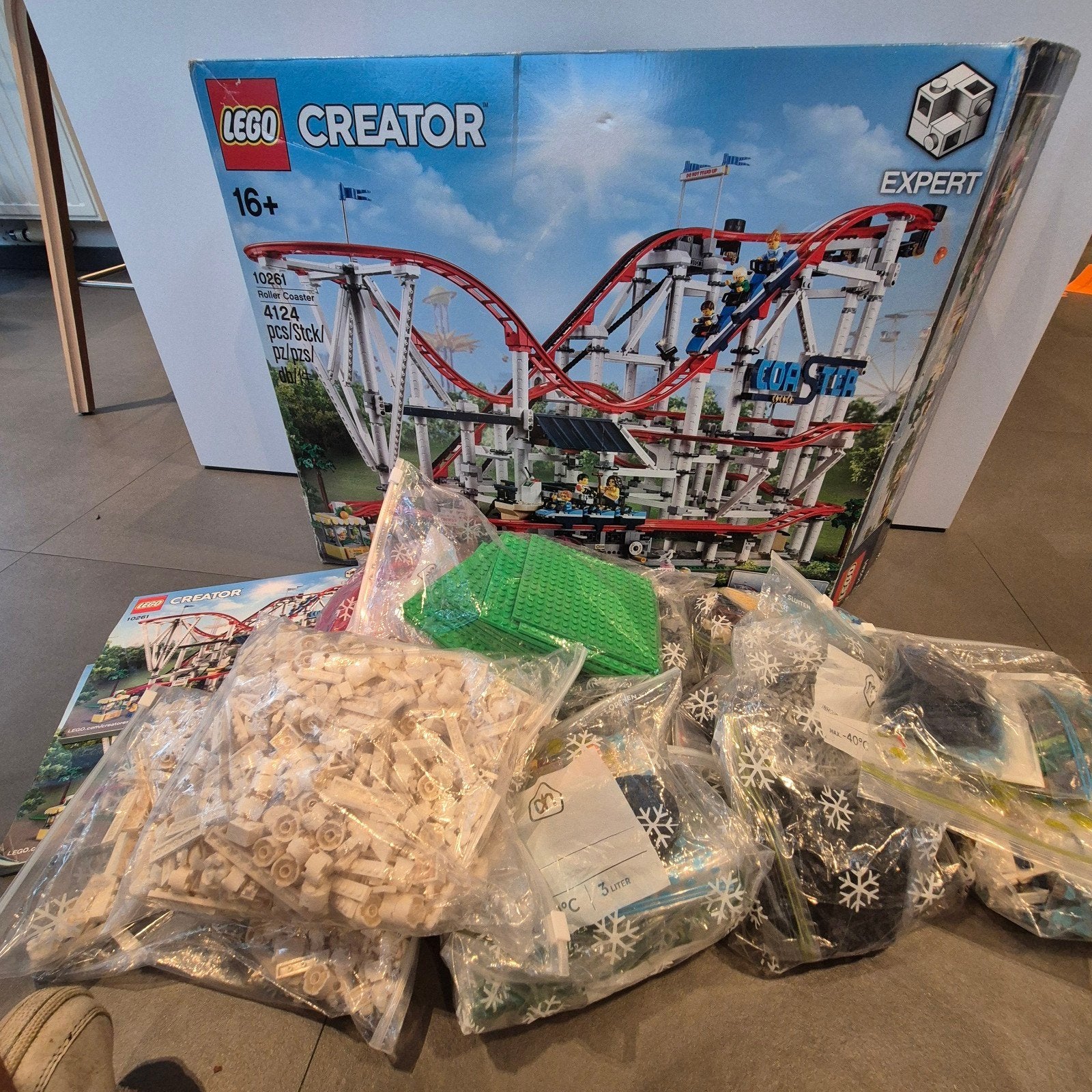 montagnes russes lego 10261, Enlèvement, Complet, Lego