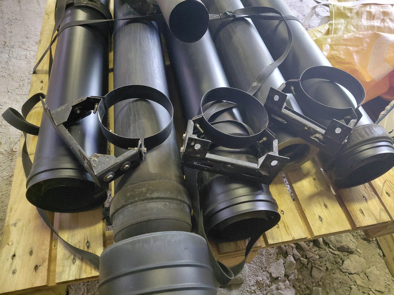 dubbel wandige buis 5m, Doe-het-zelf en Bouw, Ophalen
