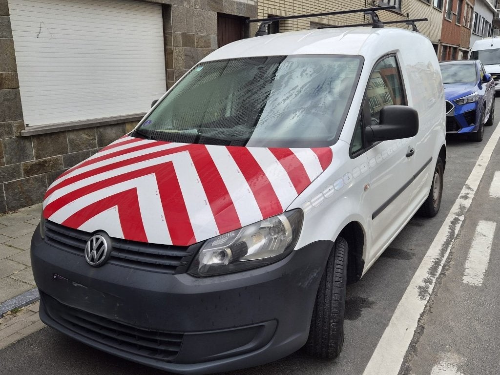 utilitaire léger Vw Caddy 2.0 cng 2013, Euro 5, 2 places, Particulier, Tissu