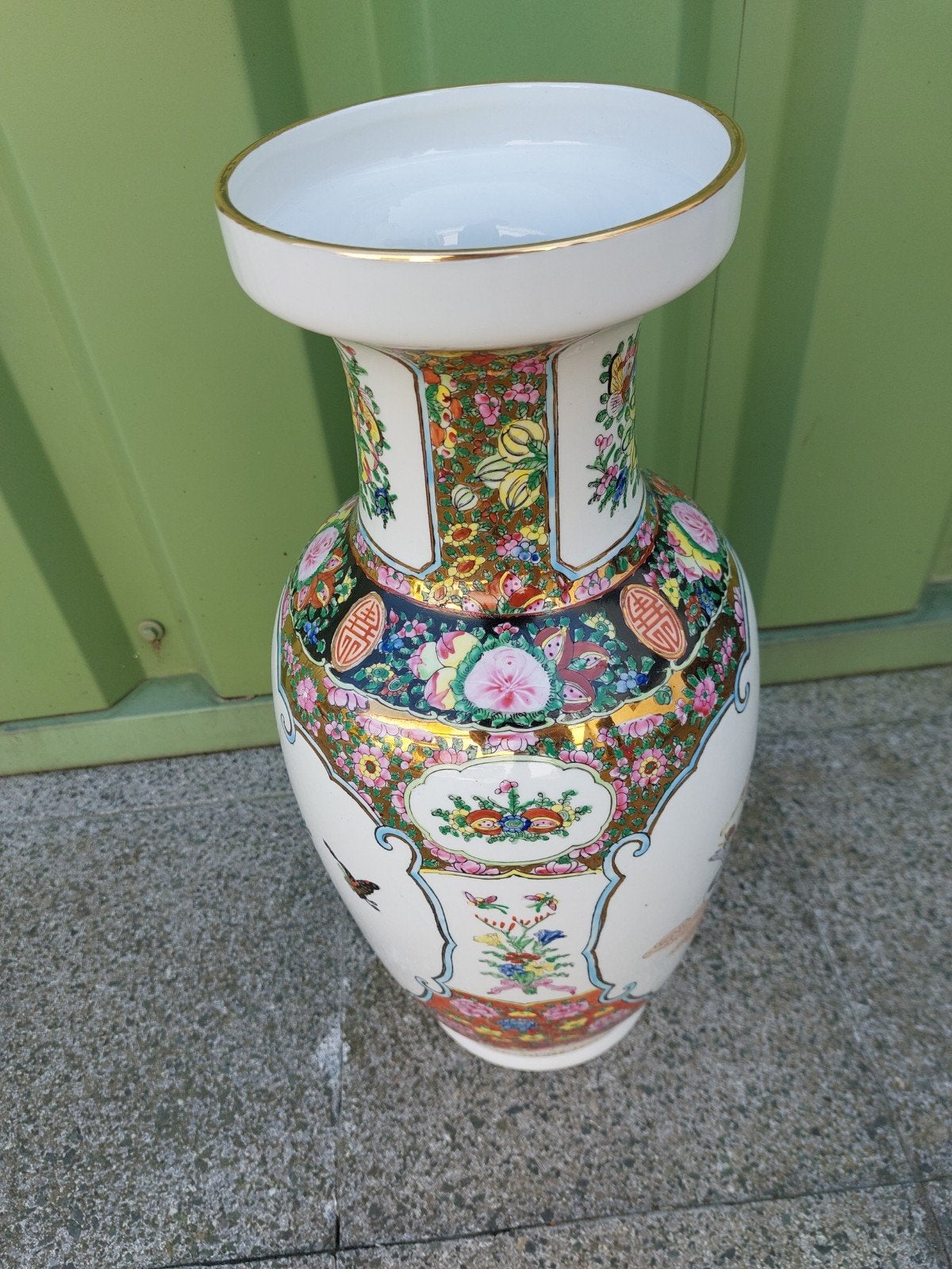 Vase chinois vintage, Enlèvement
