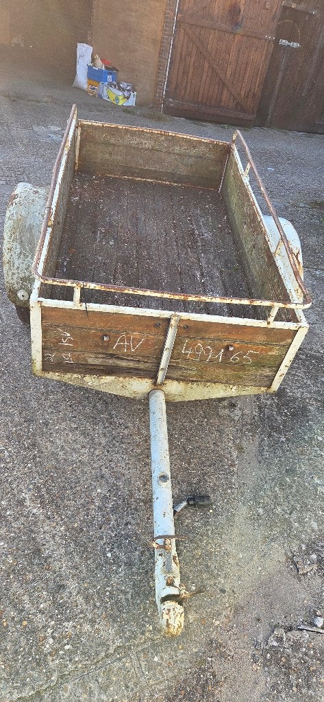 Aanhangwagen, Ophalen, Gebruikt