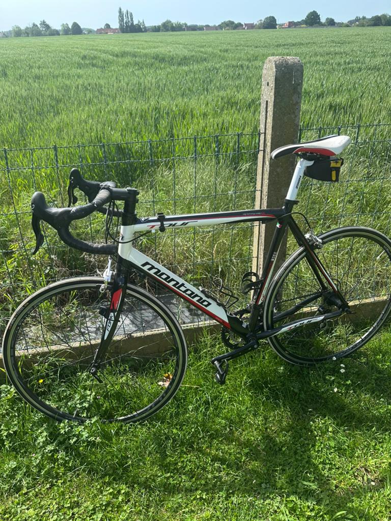 Velo de course - montana 58 - synthium miche wheels, Vélos & Vélomoteurs, Vélos | Vélos de course, Enlèvement, Utilisé