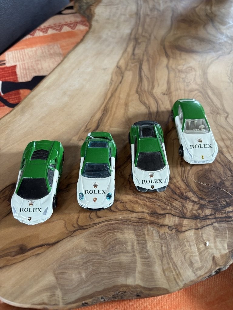 Superbe Lot de 4 Miniatures de Prestige – Édition Rolex, Collections, Enlèvement, Comme neuf, Ustensile