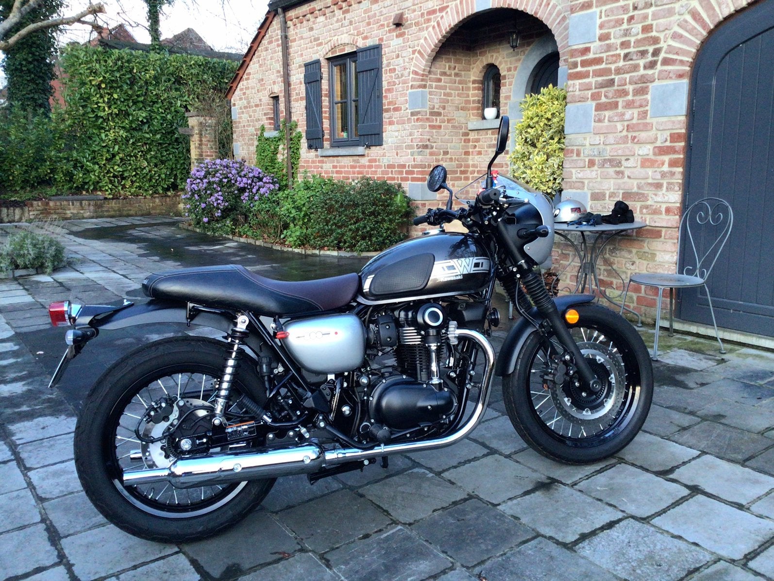 Kawazaki w 800 café, Motoren, 2 cilinders, Nieuw, Motorrijbewijs A, Particulier