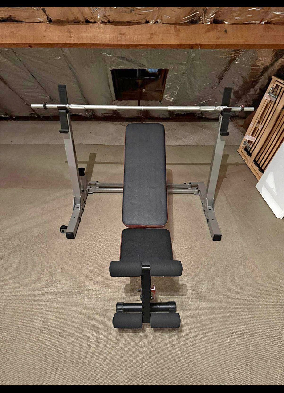 Banc de musculation corength decathlon inclinable, Enlèvement, Neuf