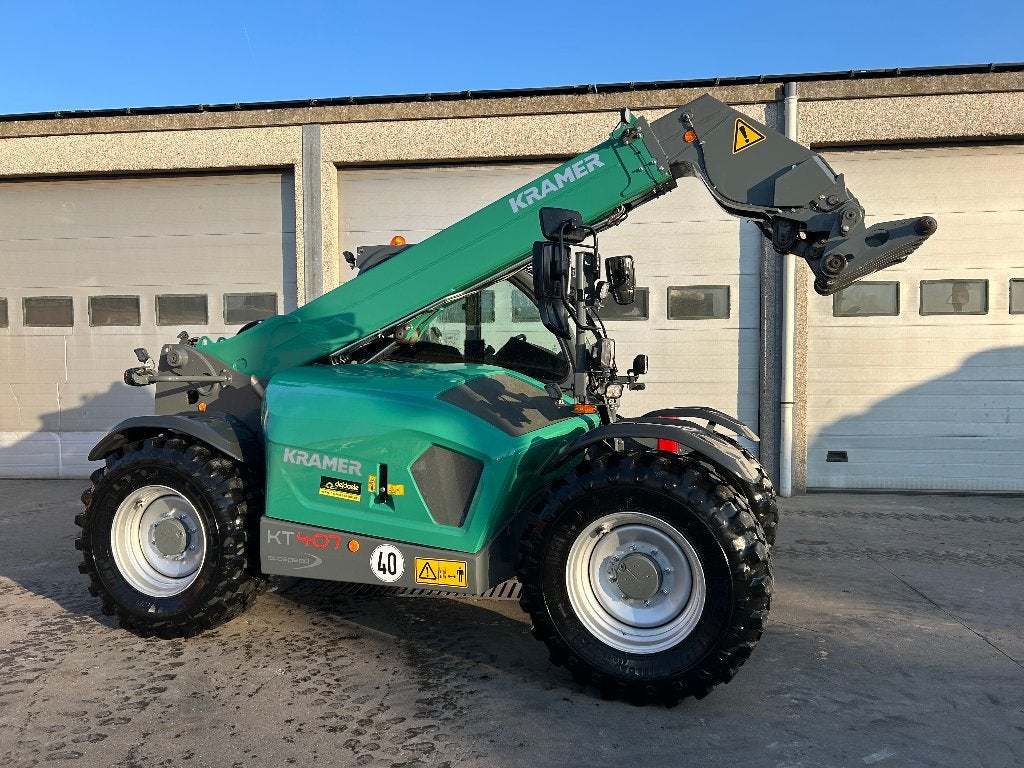 Kramer KT 407, Enlèvement, Chariot télescopique