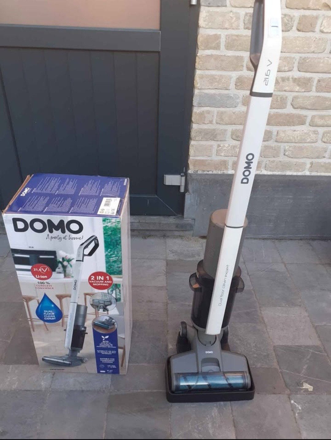 2 in 1 domo stofzuiger en dweil, Ophalen, Zo goed als nieuw, Combi-reiniger