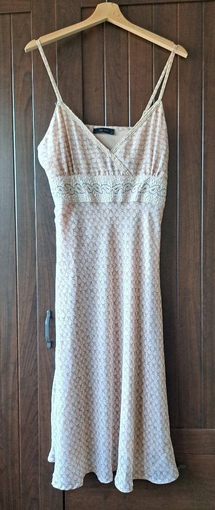 Mooie zomerjurk van Vero Moda in maat 42, Verzenden, Vero Moda, Beige, Maat 42/44 (L)