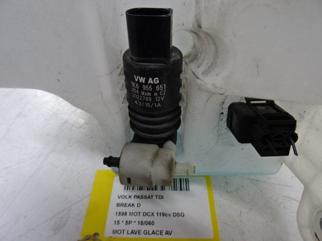 LAVE-GLACE POMPE AVANT Passat Variant (3G5) (1K6955651), Volkswagen, Volkswagen AG, Utilisé, Kundenbetreuung@volkswagen.de