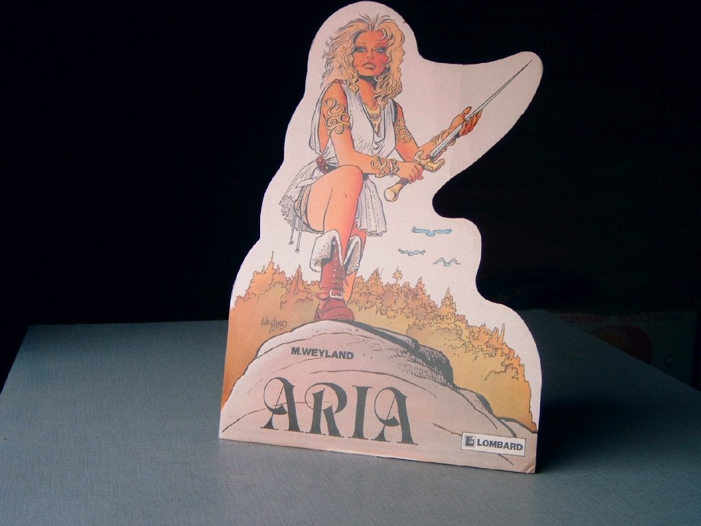 Display ARIA, Enlèvement ou Envoi, Une BD, Utilisé, Michel Weyland