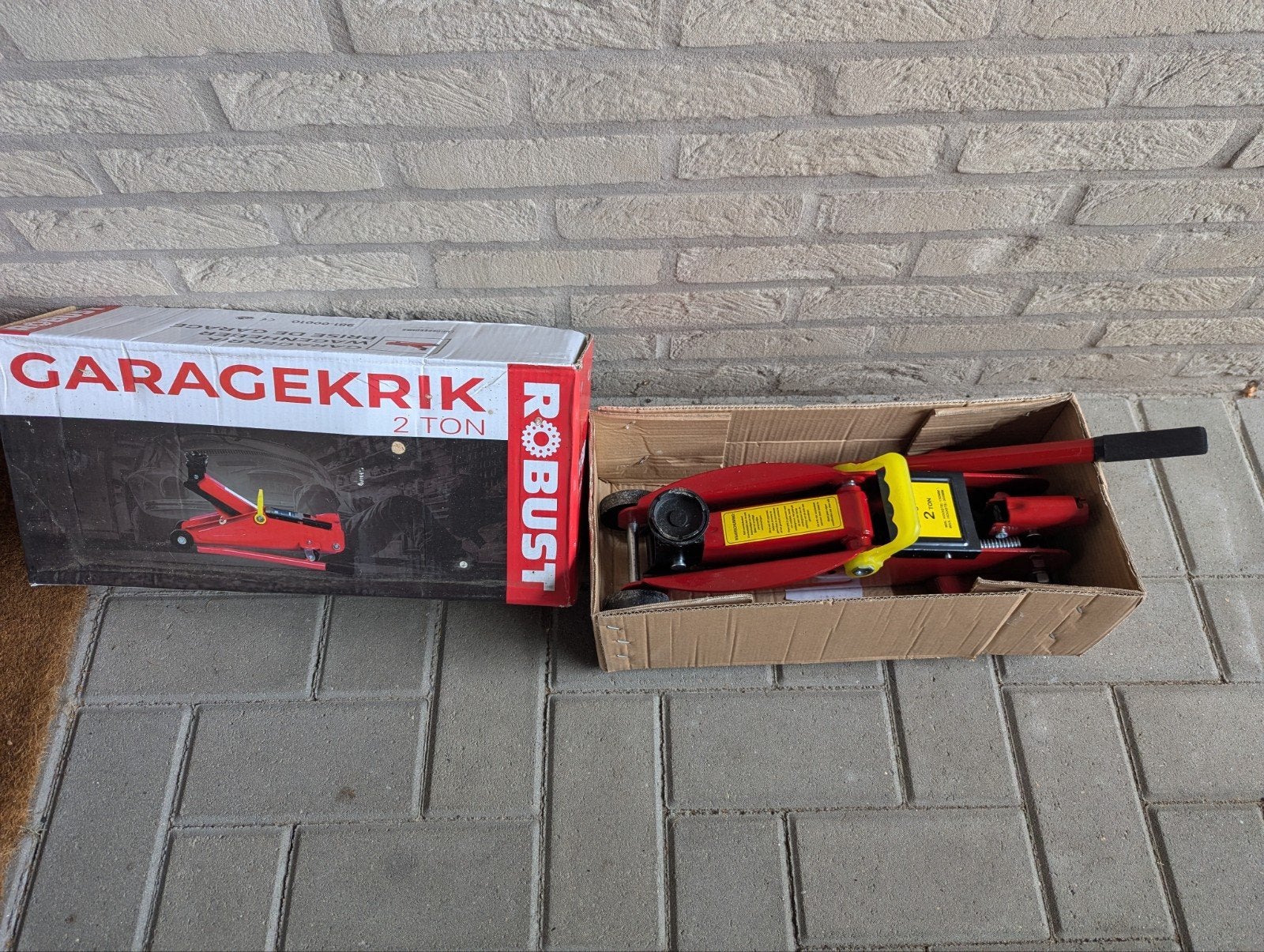 garage krik auto krik 2 ton, Auto diversen, Krikken, Ophalen, Zo goed als nieuw