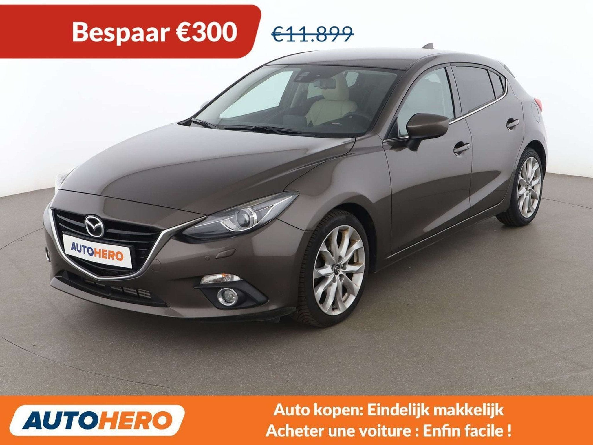 Mazda 3 2.2 Turbodiesel Exclusive-Line (automatique), Cuir, Achat, 127 g/km, 5 portes
