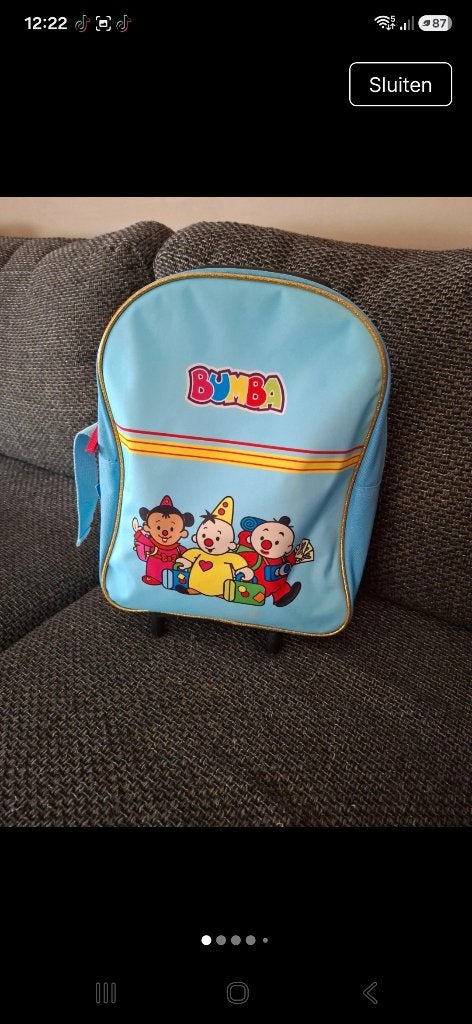 Trolly bumba, Ophalen, Nieuw, Overige materialen, Uitschuifbare handgreep