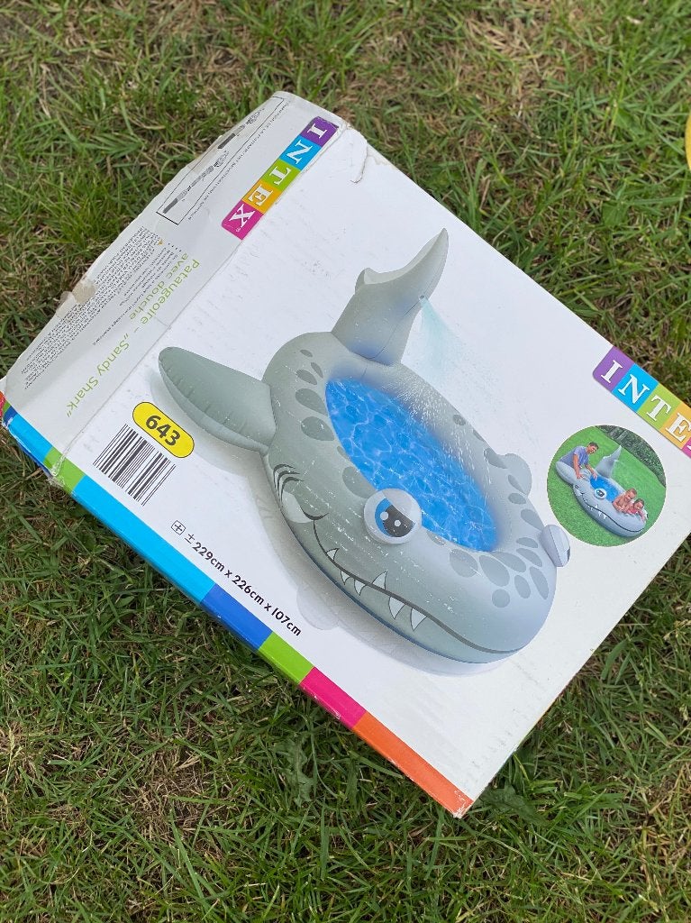 Intex Opblaasbaar zwembad met fontein, Tuin en Terras, Ophalen, Minder dan 80 cm, Opblaaszwembad, Nieuw