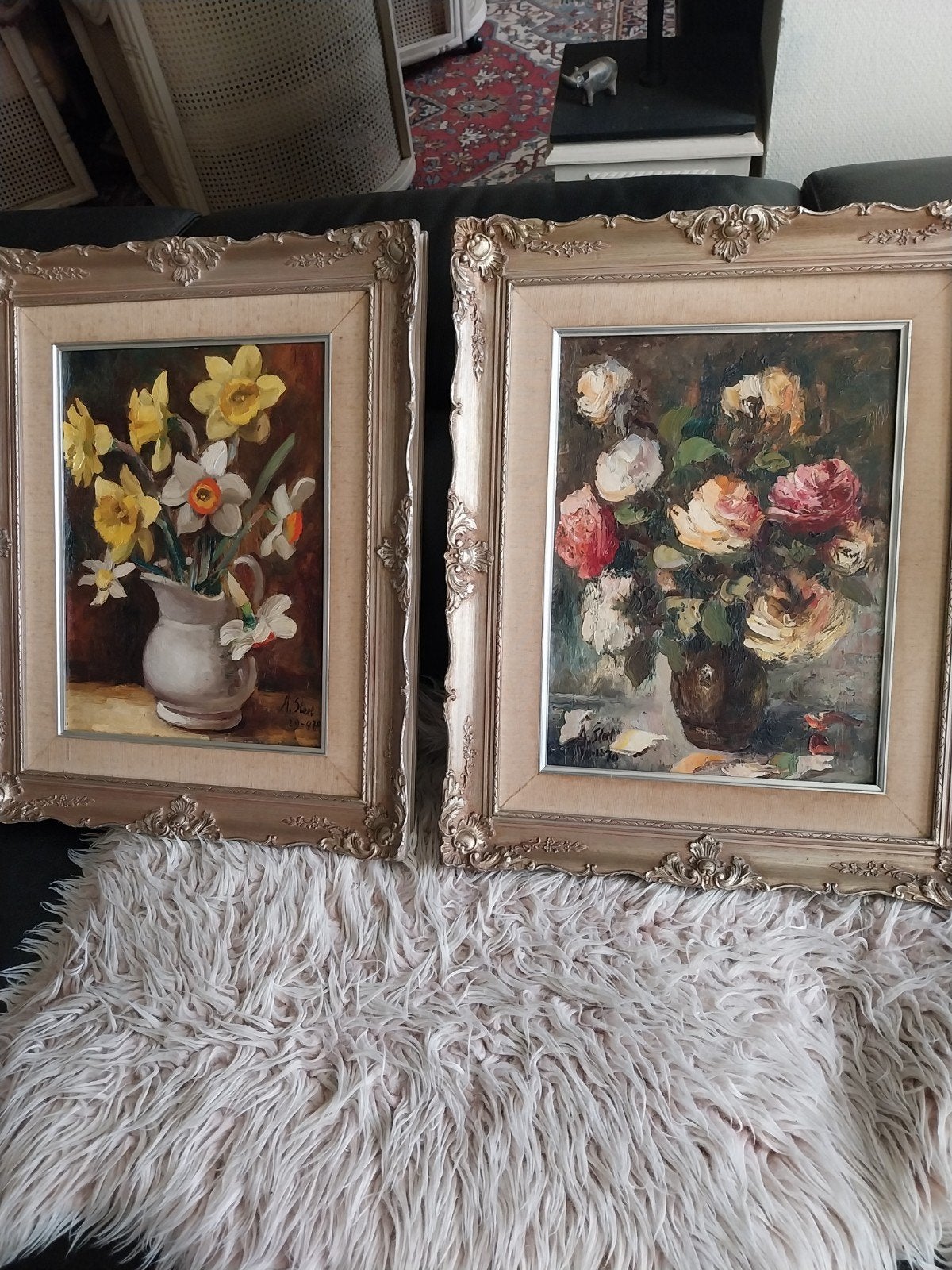 Albert Steel ., Antiek en Kunst, Ophalen, Gedateerd, Paneel