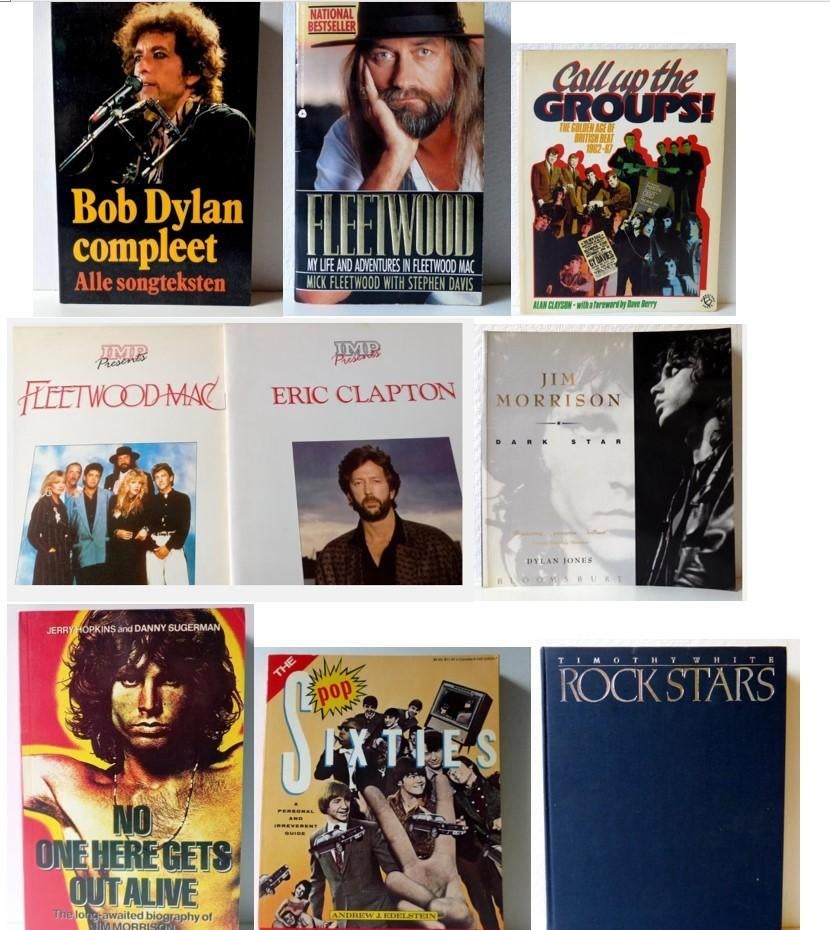 Boeken muziek/cultuur/artiesten, Enlèvement ou Envoi, Utilisé, Général