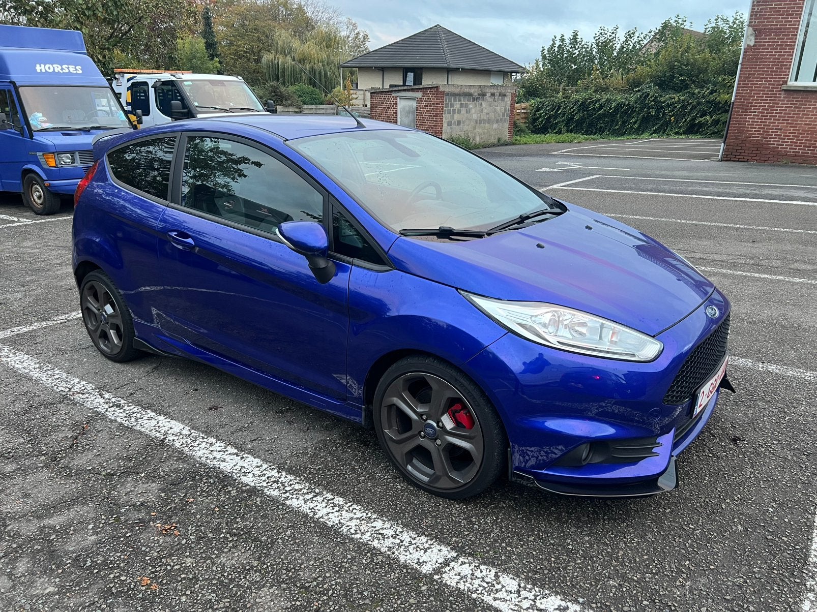 Ford fiesta st performance facelift 60.000km, Autos, Achat, Bleu, Particulier, Bleu