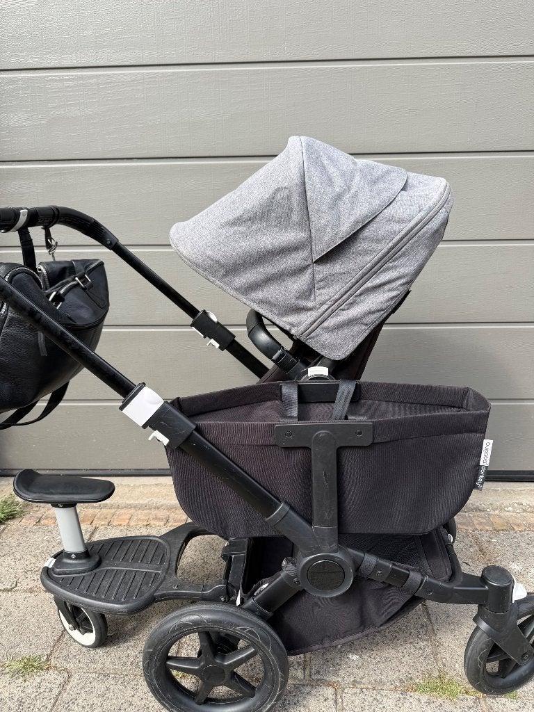 Bugaboo donkey duo, Kinderen en Baby's, Kinderwagens en Combinaties, Gebruikt, Bugaboo, Verstelbare duwstang, Ophalen