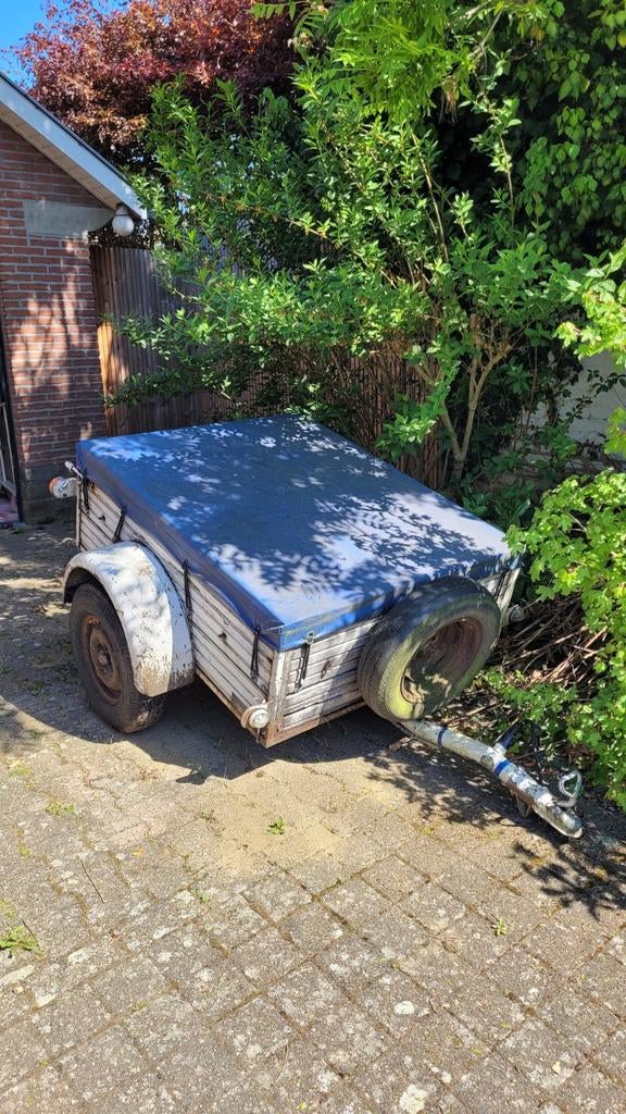 Kleine aanhangwagen remork, Hahn., Auto diversen, Aanhangers en Bagagewagens, Ophalen