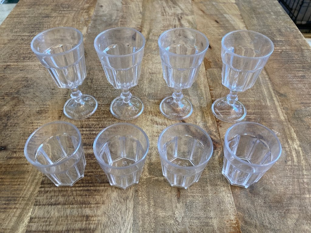 Ikea DUKTIG speelgoedglazen / mini glazenset (8-delig), Ophalen of Verzenden, Gebruikt, Kunststof, Speelkeuken-accessoire