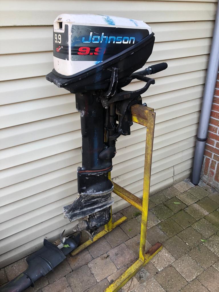 Evinrude buitenboordmotor 10pk 2-cilinder 2-takt, Sports nautiques & Bateaux, Moteurs Hors-bord & In-bord, Enlèvement, Utilisé