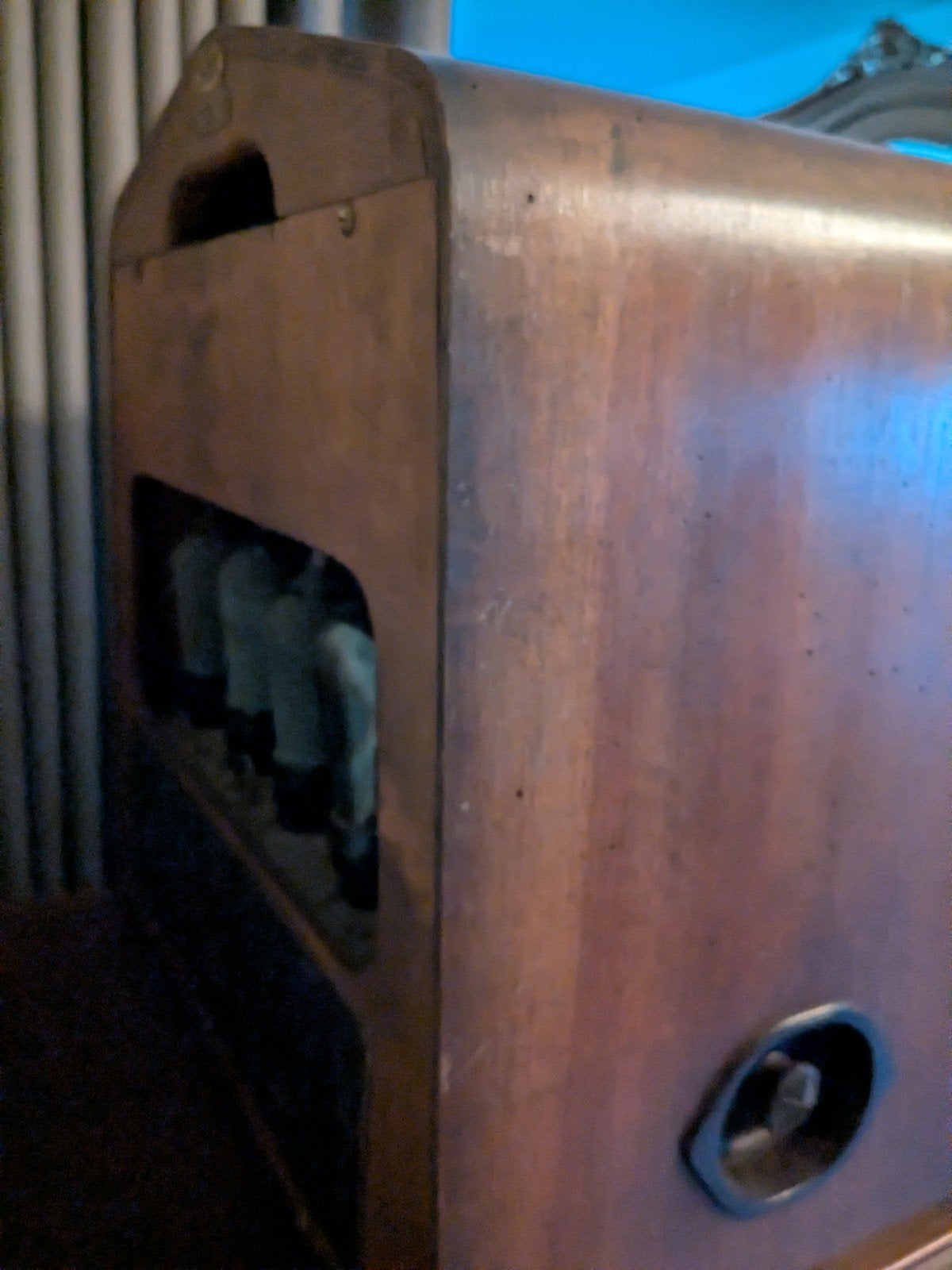 oude radio SBR, Antiek en Kunst, Ophalen