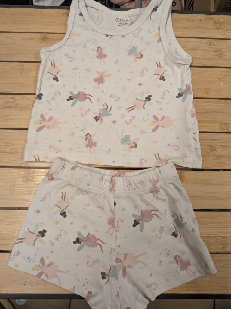 Set van 2 zomerpyjama's voor meisjes, maat 2/3 jaar, Kinderen en Baby's, Kinderkleding | Maat 92, Ophalen, Meisje