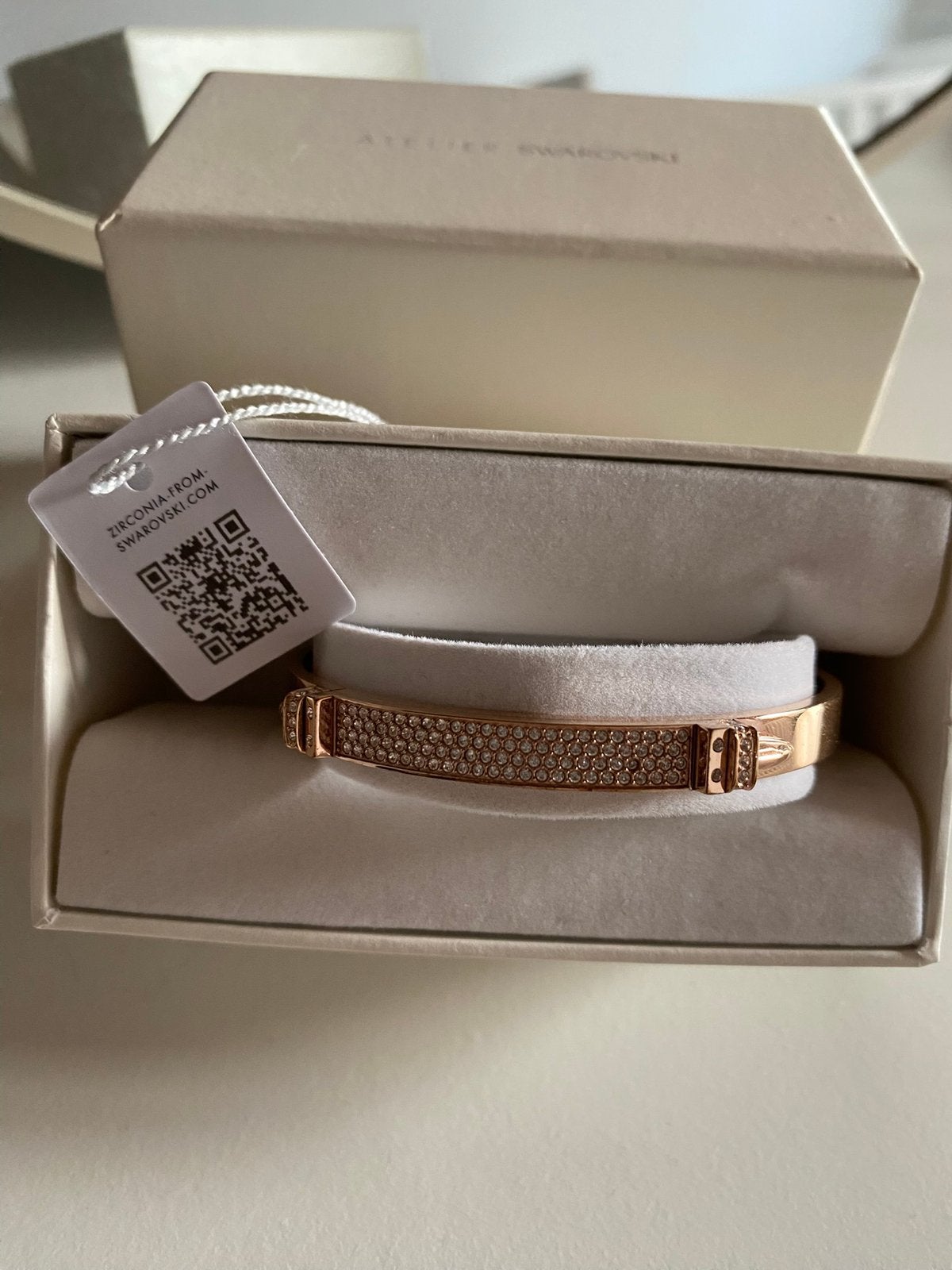 Atelier Swarovski Moselle Bangle (Premium lijn), Ophalen of Verzenden, Zo goed als nieuw