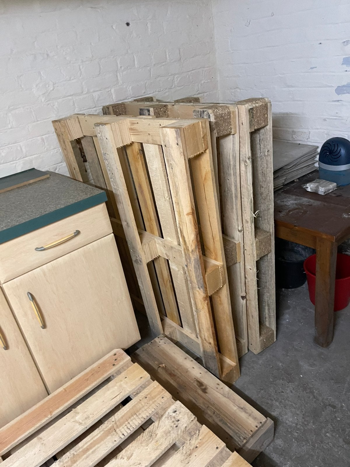 Palettes a donner x4, Enlèvement, Comme neuf, Palette