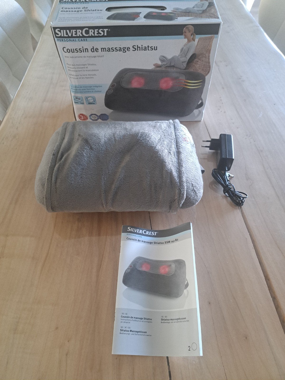 Coussin de massage Shiatsu, Enlèvement ou Envoi, Comme neuf, Appareil