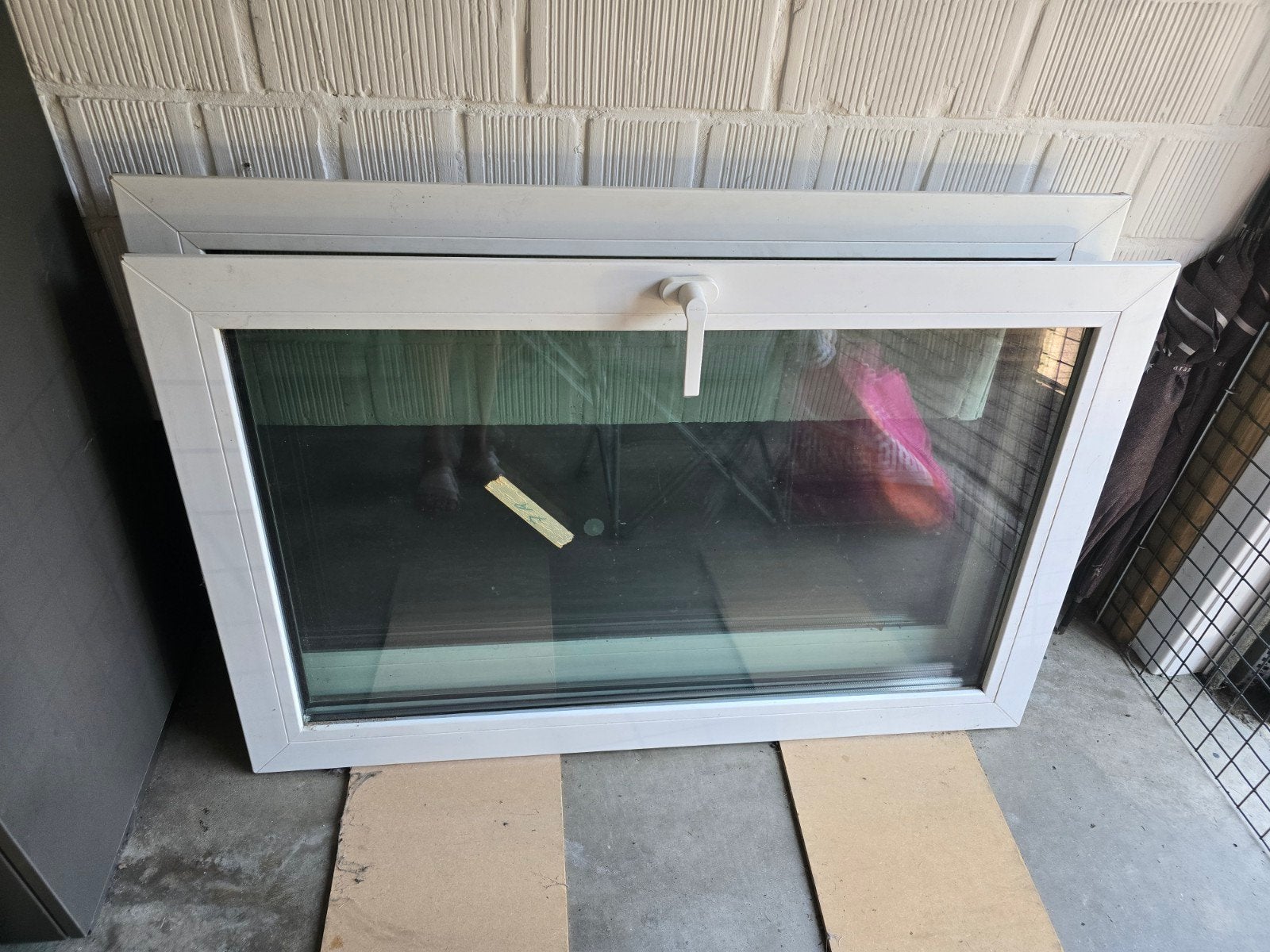 Dubbele raam met triple glas 123cm op 79cm . Prijs overeen t, Ophalen