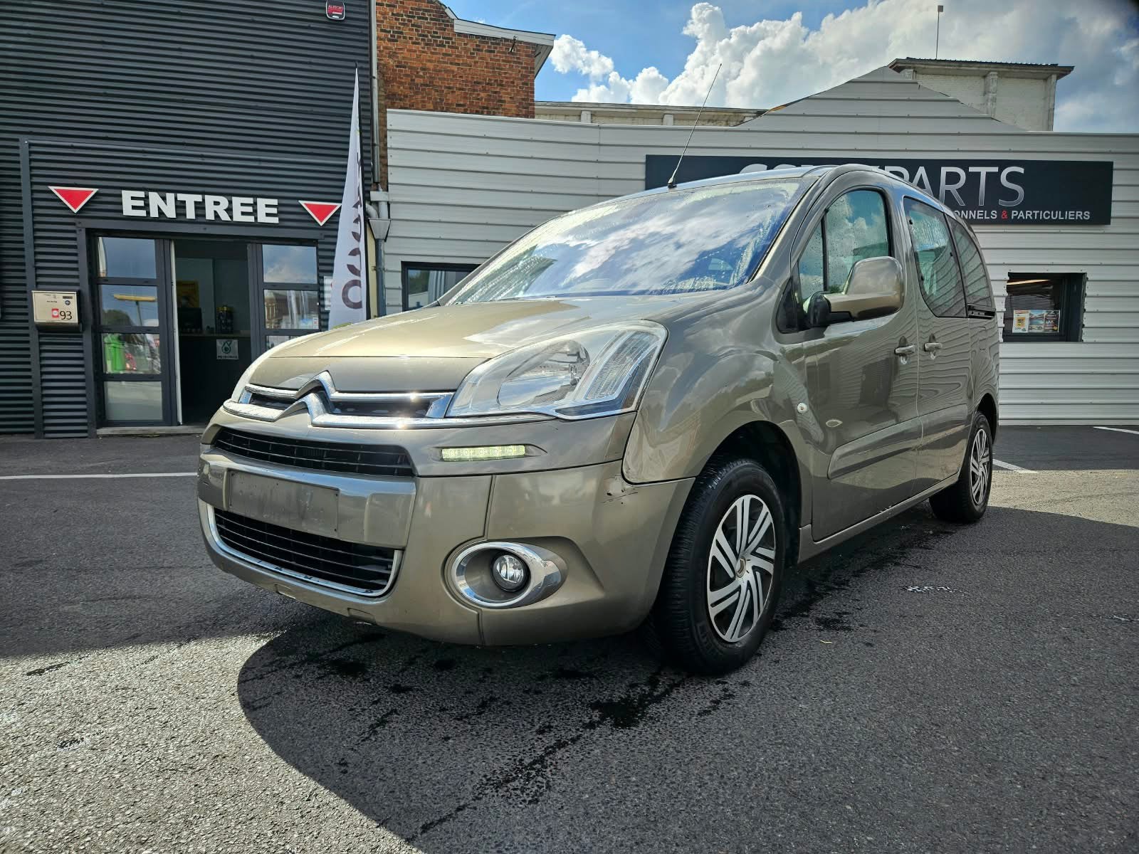 Citroën Berlingo 1.6HDi* 2014*96000km*5P*A/C, Monovolume, 1600 cc, Beige, 5 deurs