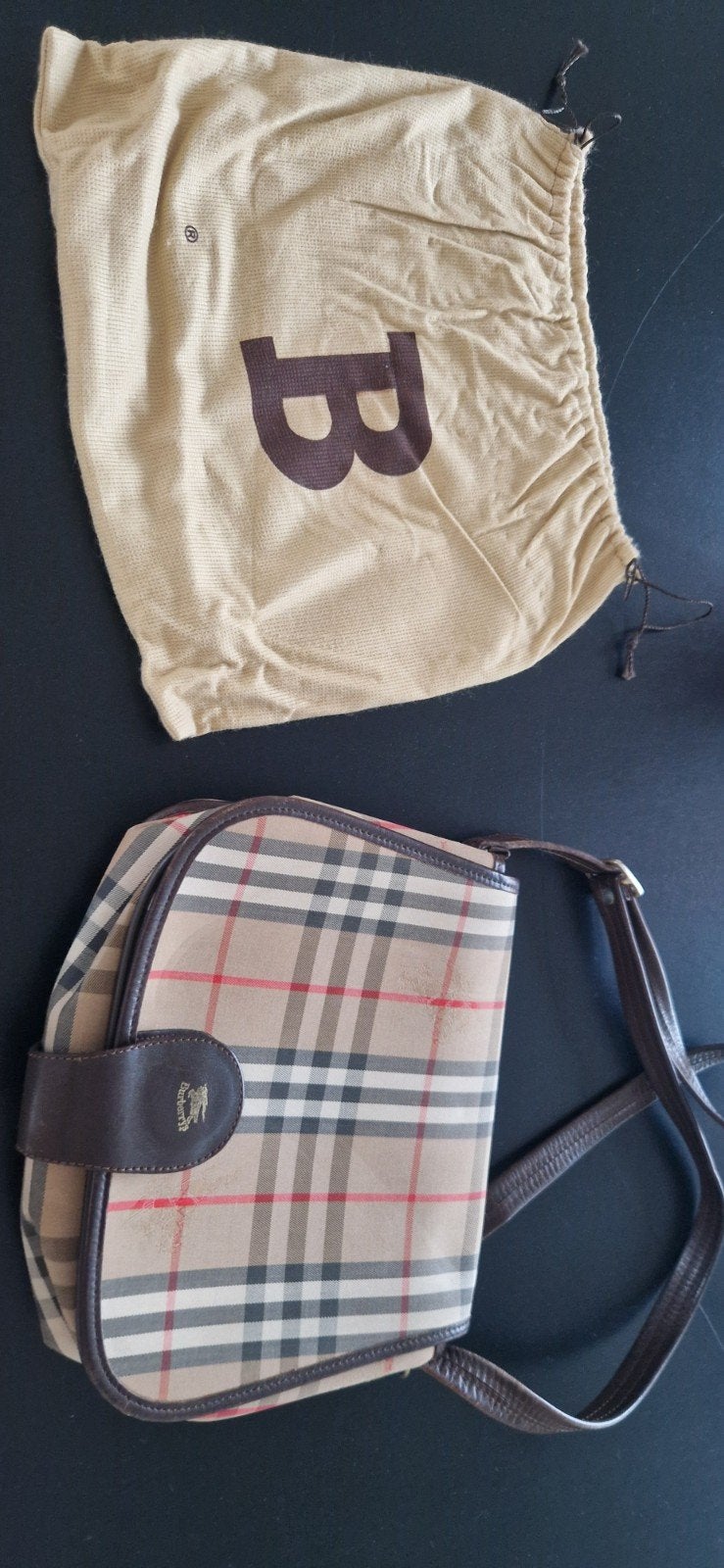 Burberry handtas, Ophalen of Verzenden, Gebruikt