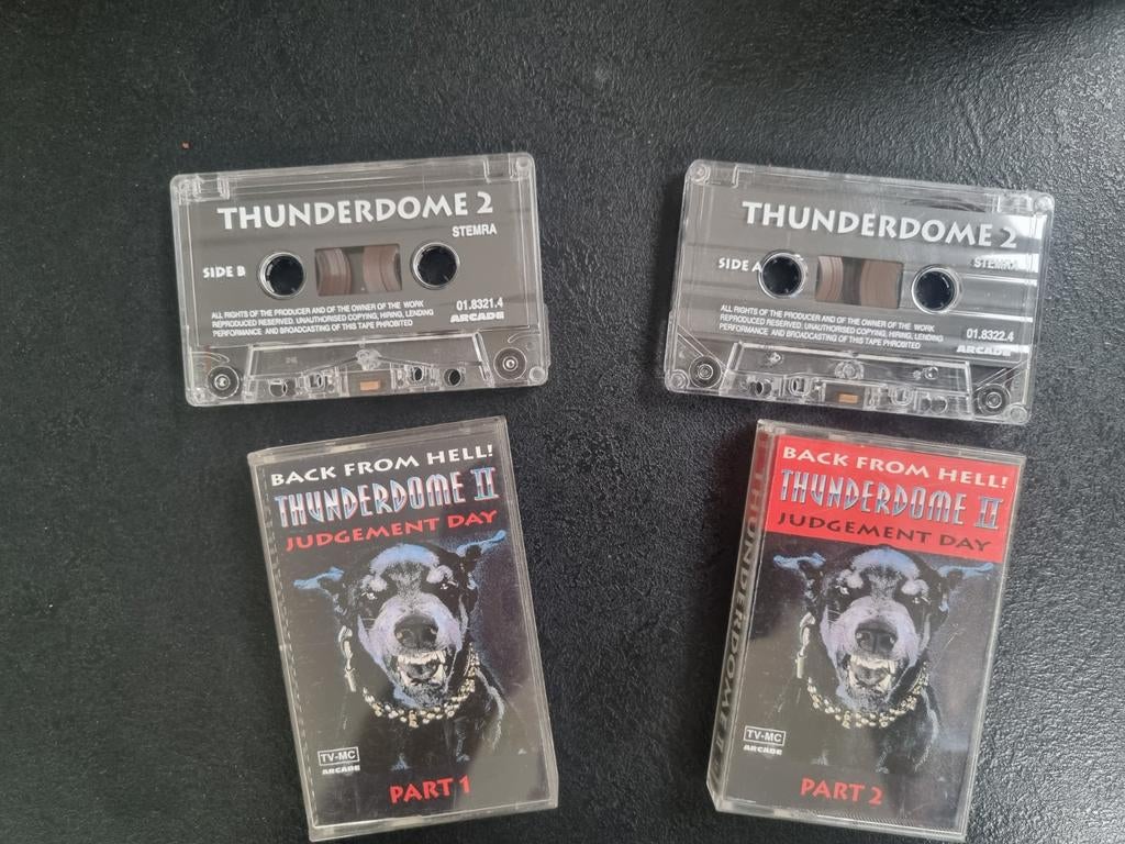 Thunderdome 2 cassettes, Ophalen of Verzenden