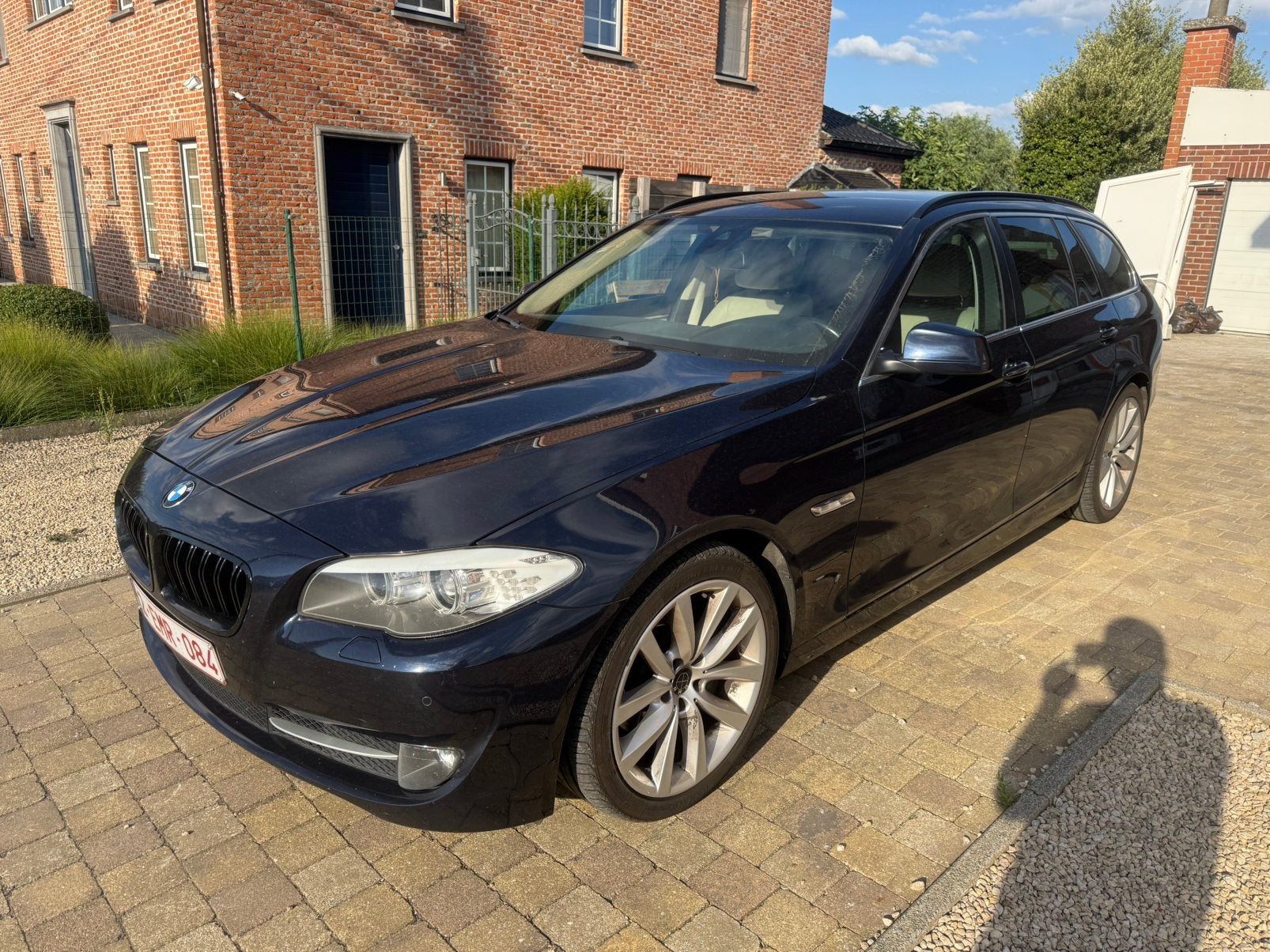 Bmw 520d F11, Autos, Euro 5, Automatique, Particulier, Cuir synthéthique