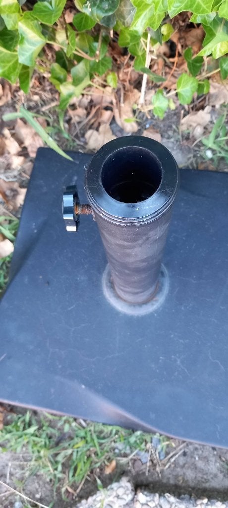 Parasolvoet, Tuin en Terras, Ophalen, Parasolvoet, Minder dan 1 meter, Verstelbaar
