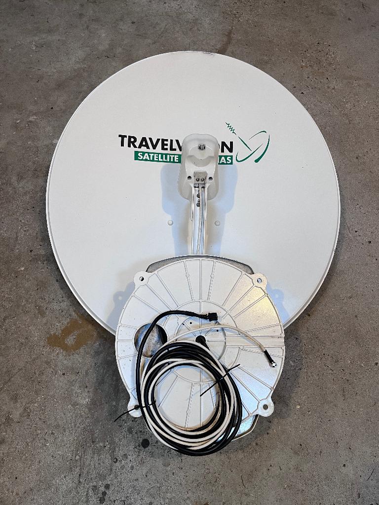 Travel Vision vol-automatische schotel, Ophalen, Gebruikt, (Schotel)antenne, Overige merken